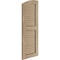 Ekena Millwork Sandblasted 2 Equal Louver w/Elliptical Top Faux Wood Shutters, 12W x 38H 34 Low Side, PR SHULVL12X38SDPR - alternate 9